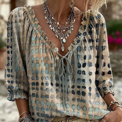 Chemise Élégante Imprimée